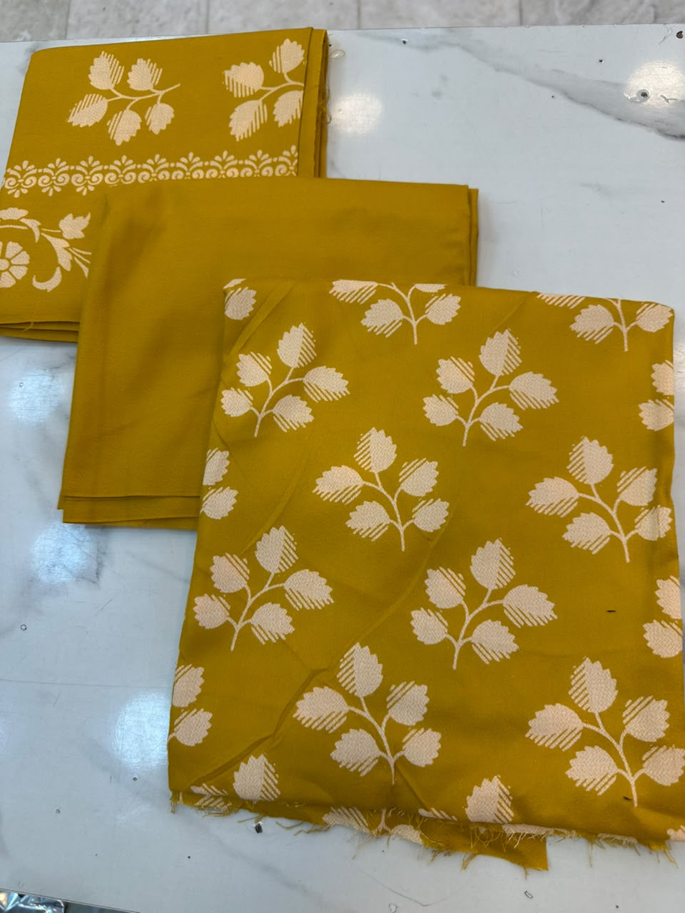 WhatsApp Image 2026-08-08 at 6.30.39 PM Elegant Floral & Geometric Printed 3-Piece Suit Fabric Set - Image 1