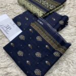 Bin Saeed 3-Piece Printed Khaddar Suit