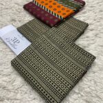 Bin Saeed 3-Piece Printed Khaddar Suit