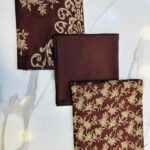 Printed 3-Piece Unstitched Suit with Plain Trouser