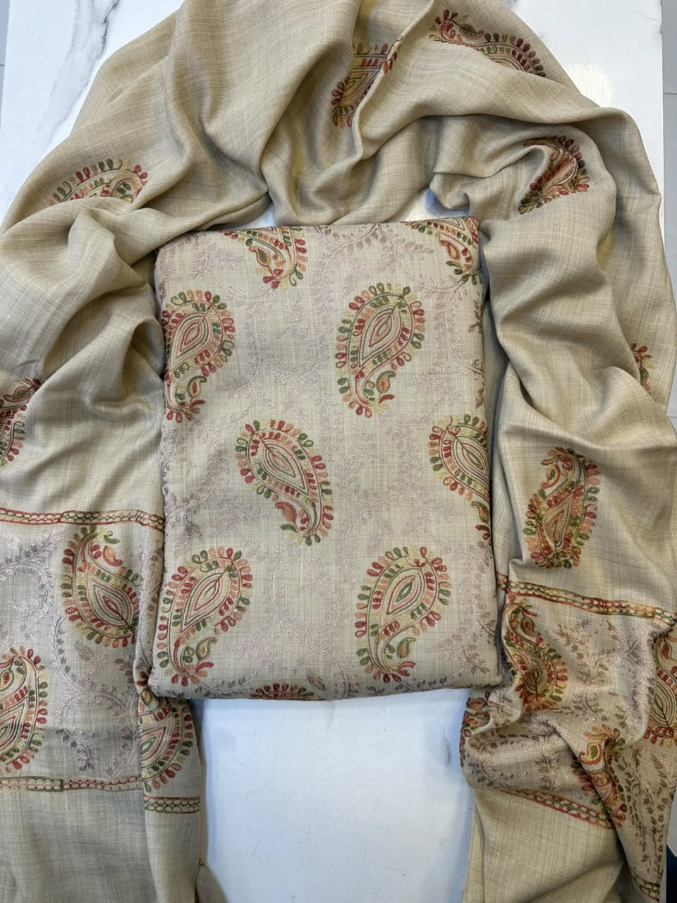 WhatsApp Image 2026-09-10 at 18.06.44 (2) Pashmina Wool Embroidered 3-Piece Suit - Image 1