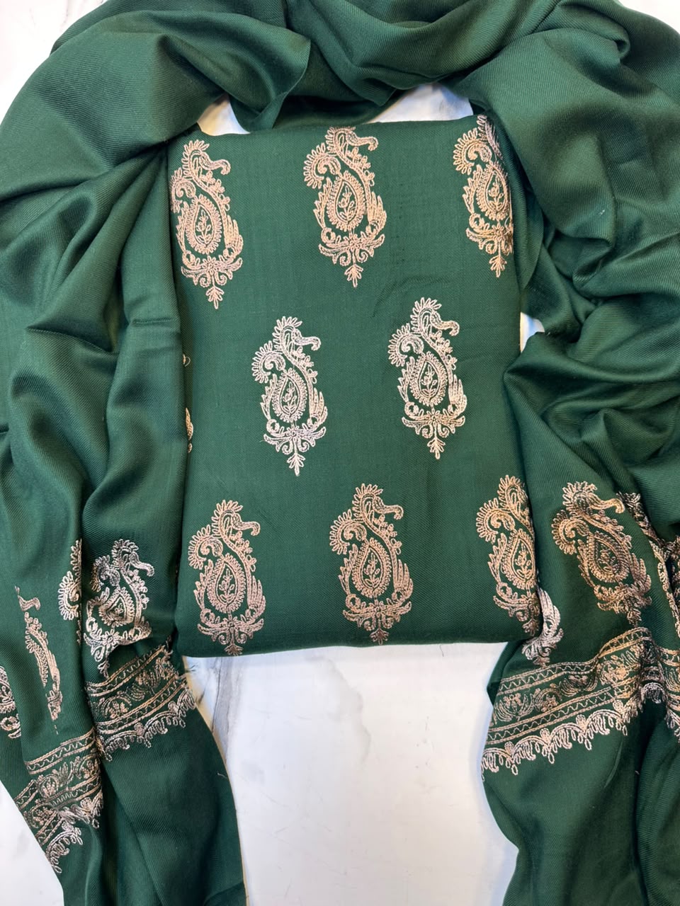 WhatsApp Image 2026-09-10 at 18.06.46 (1) Pashmina Wool Embroidered 3-Piece Suit - Image 1