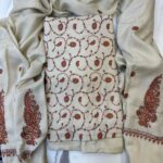 Pashmina Wool Embroidered 3-Piece Suit