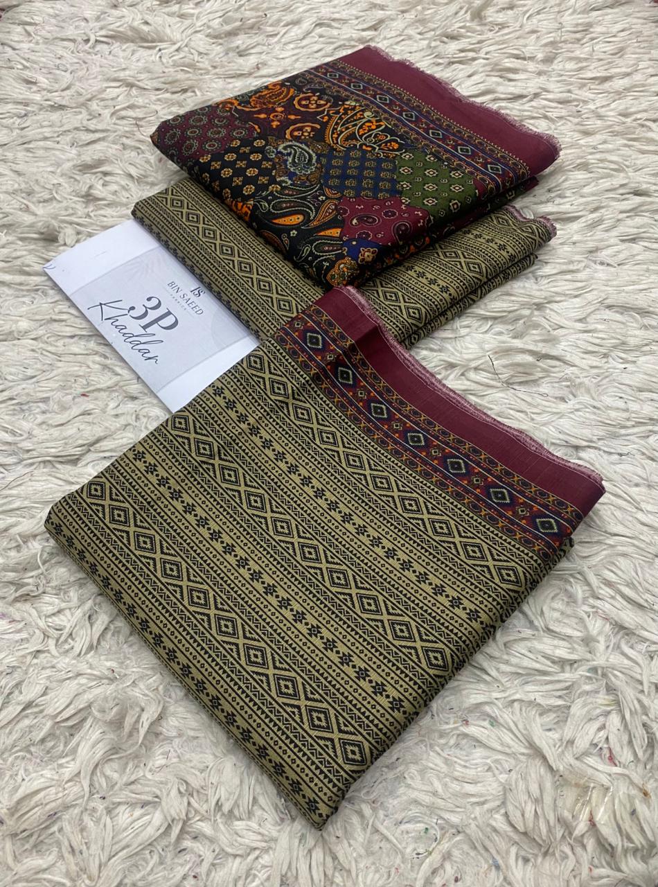 WhatsApp Image 2026-09-10 at 18.30.36 (1) Bin Saeed Printed Kadar 3-Piece Suit - Image 1