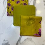 Printed 3-Piece Suit – Printed Shirt & Dupatta with Plain Trouser