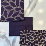 Premium Printed Marina 3-Piece Unstitched Fabric Collection – Leaf & Floral Geometric Patterns