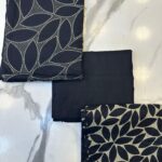 Premium Printed Marina 3-Piece Unstitched Fabric Collection – Leaf & Floral Geometric Patterns