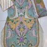 Stitched 3-Piece Printed Kaftan Suit