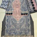 Stitched 3-Piece Printed Kaftan Suit