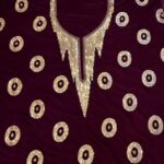 Premium Velvet Embroidered 3-Piece Suit