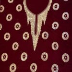 Premium Velvet Embroidered 3-Piece Suit