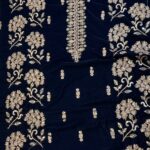Premium Velvet Embroidered 3-Piece Suit
