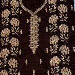 Premium Velvet Embroidered 3-Piece Suit