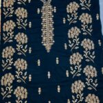 Premium Velvet Embroidered 3-Piece Suit