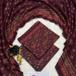 Bin Saeed Printed Kadar 3-Piece Suit