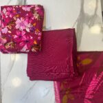 Geometric Printed 3-Piece Khaddar Unstitched Suit Onlay Rs. 2000