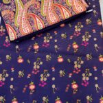 2 Pc Printed khaddar suit For Women