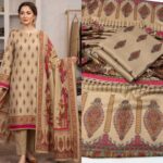 Khani Print wool Unstitched 3 Piece Ladies Suit