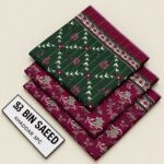 Bin Saeed Khaddar 3 Piece Printed Suit