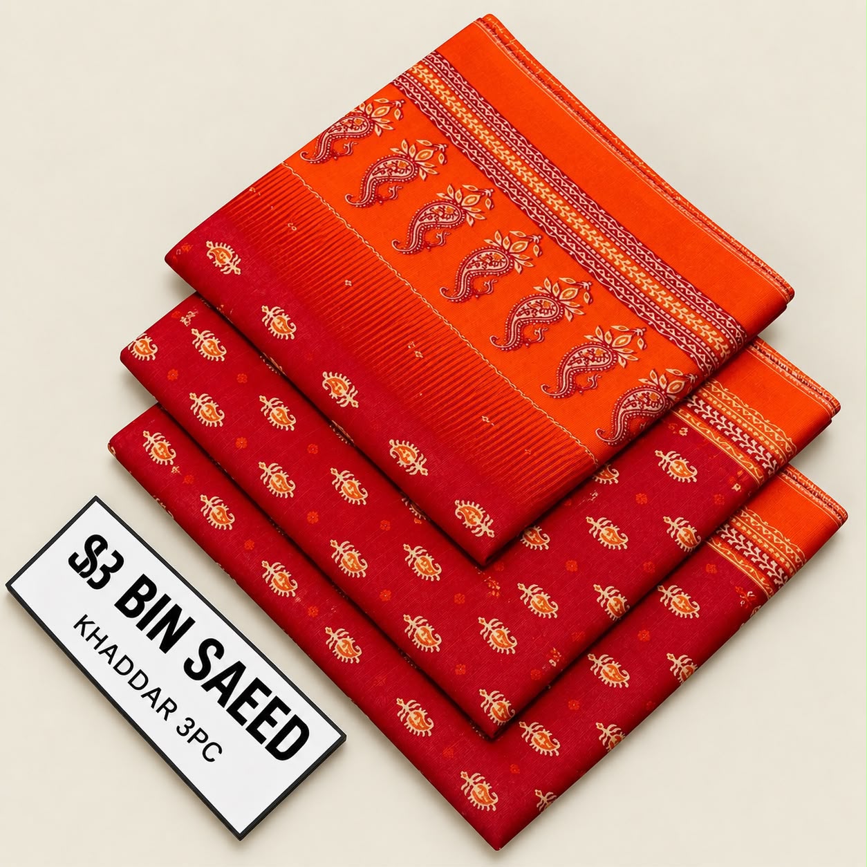 WhatsApp Image 2026-10-18 at 11.09.08 AM (1) Bin Saeed Khaddar 3 Piece Printed Suit - Image 1