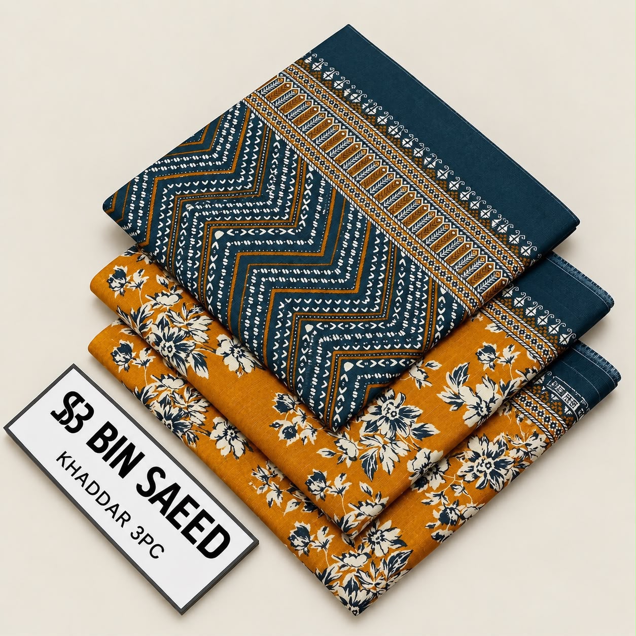 WhatsApp Image 2026-10-18 at 11.09.10 AM (1) Bin Saeed Khaddar 3 Piece Printed Suit - Image 1