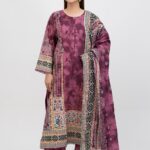 Printed Kaftan 3 Piece Suit