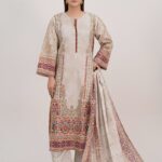 Printed Kaftan 3 Piece Suit