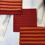 Striped Suse 3 Piece Unstitched Suit